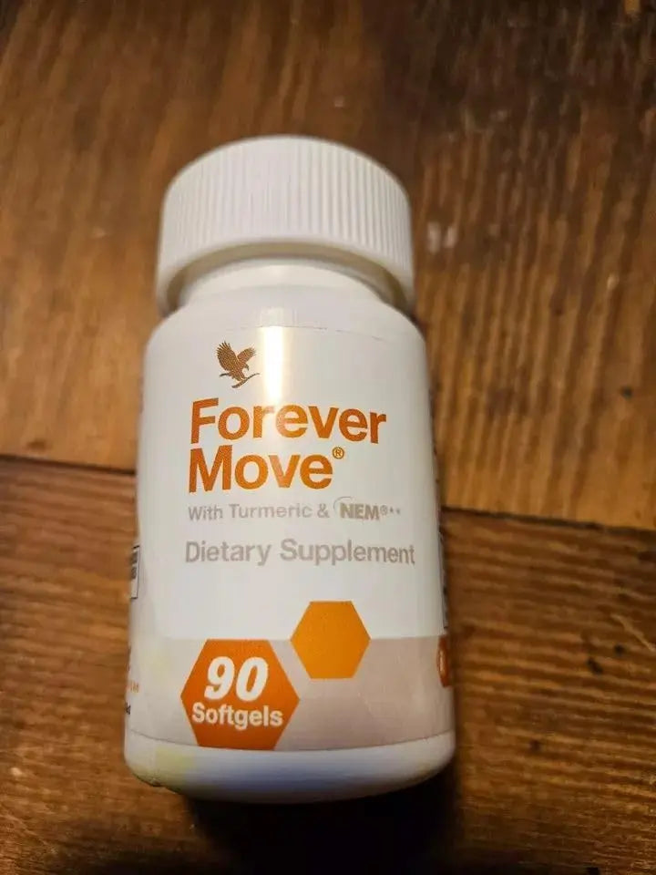 Forever Move - Advanced Joint & Muscle Supplement w/NEM, Supports Joint Comfort, Flexibility, and Fast Recovery, Gluten-Free - 90 Softgels Forever Living Products uk supplements