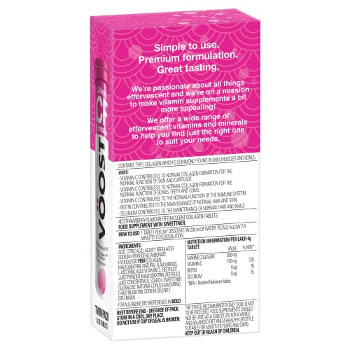 Vöost Collagen Formation Pack Of 40 Everscent Tablets Vöost uk supplements