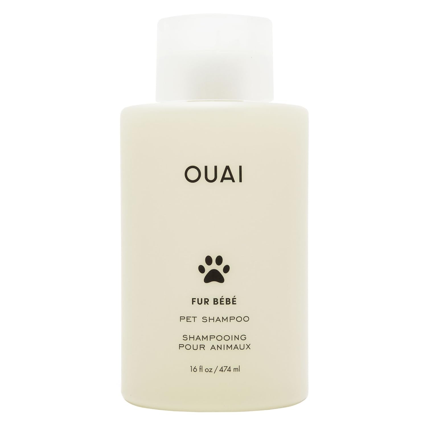OUAI Fur Bébé Pet Shampoo, Mercer Street Scent - Dog Shampoo and Coat Wash for Hydrating, Cleansing and Adding Shine - Pet Supplies by OUAI (16 Fl Oz) OUAI uk supplements
