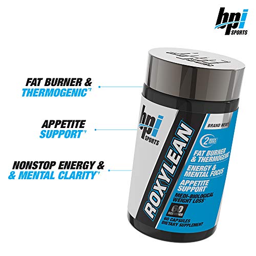 BPI Sports -Roxylean Extreme Fat Burner & Weight Loss Supplement, 60Count BPI Sports uk supplements