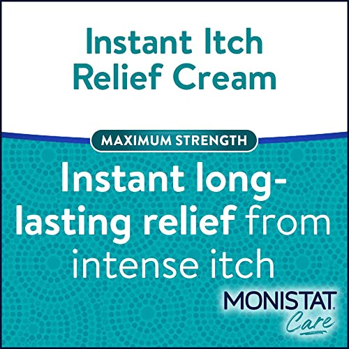 Monistat Instant Itch Relief Cream for Women, Maximum Strength Feminine Itch Care, 1 oz Monistat uk supplements