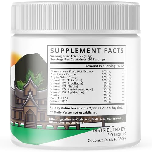 (5 Pack) Sumatra Slim Belly Tonic, Sumatra Slim Belly Tonic Powder Supplement S.O Labs uk supplements