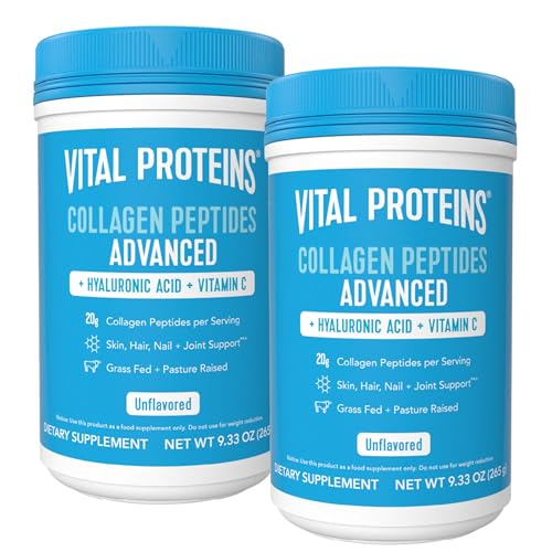 Vital Proteins Collagen Peptides with Hyaluronic Acid and Vitamin C, Shrink-Wrapped Vital Proteins uk supplements