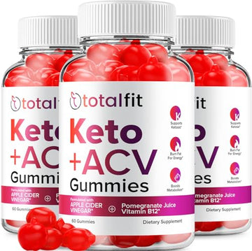 (3 Pack) Total Fit Keto ACV Gummies - Official - Keto TotalFit ACV Advanced Formula Plus Rillvo uk supplements