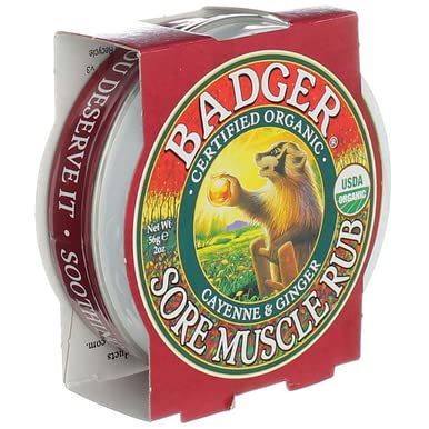 Badger Sore Muscle Rub 2z Size 2z Badger Sore Muscle Rub 2z Tin 2z Badger uk supplements