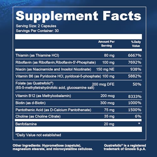 Opti + Homocysteine Capsules | Daily Brain and Heart Health Supplements* | Brain Supplement with Methylcobalamin & Methylfolate | 60 capsules/30 Servings Opti + Life uk supplements