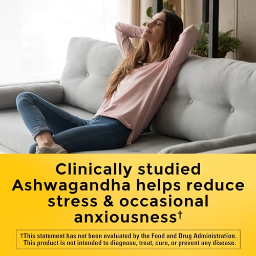 Nature Made Ashwagandha Capsules 125mg for Stress Support, 60 Capsules, 60 Day Supply Nature Made uk supplements
