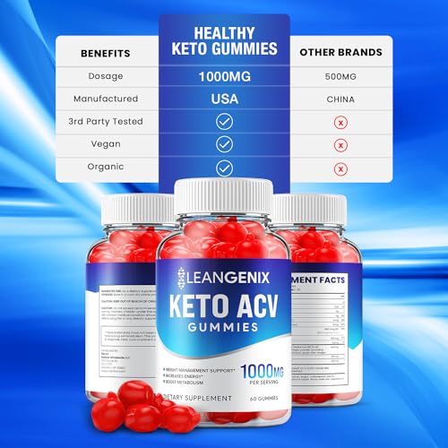 (2 Pack) LeanGenix Keto ACV Gummies - Official - Keto Lean Genix ACV Advanced Formula Rillvo uk supplements