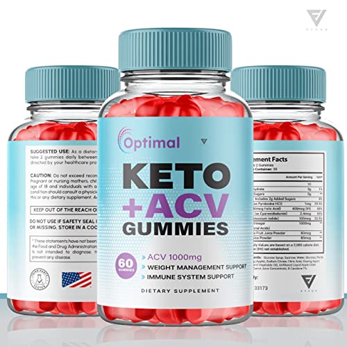 (2 Pack) Optimal Keto ACV Gummies Advanced Weight Loss Plus, Optimal Keto+ACV Gummy Fyvus uk supplements