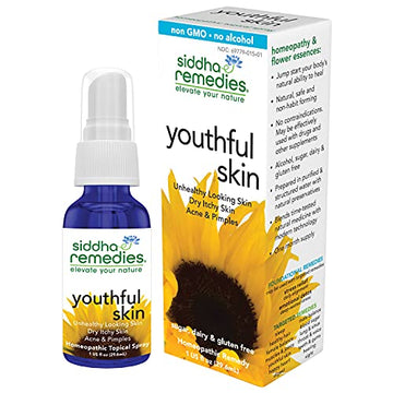 Siddha Remedies Youthful Skin Cell Salts Flower Essences for Dry Itchy Skin, Acne Pimples, Scar Removal Siddha uk supplements