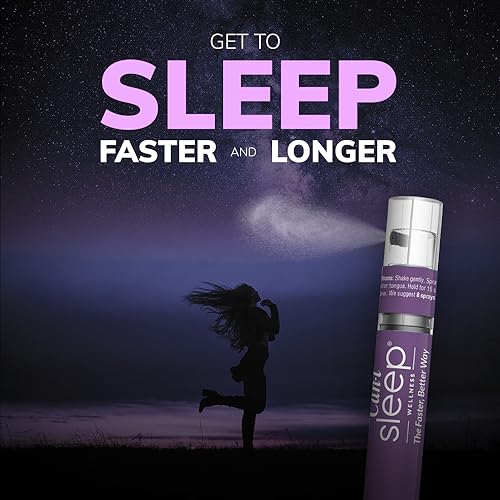 Sleep Fast & Longer - Oral Absorbtion Spray Can I Sleep Natural Sleep Aid with Melatonin Cani Brands Feel Amazing uk supplements