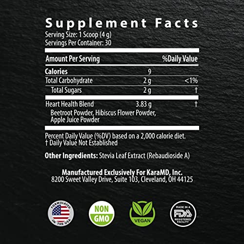 KaraMD UltraBeets - Beetroot Superfood Powder - Heart Health, Circulation & Energy KaraMD uk supplements