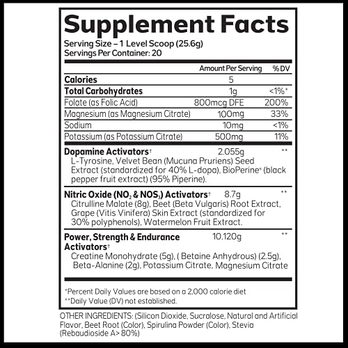 Advanced Molecular Labs - Pre Workout Powder, Increases Drive, Performance Enhancer AML ADVANCED MOLECULAR LABS uk supplements