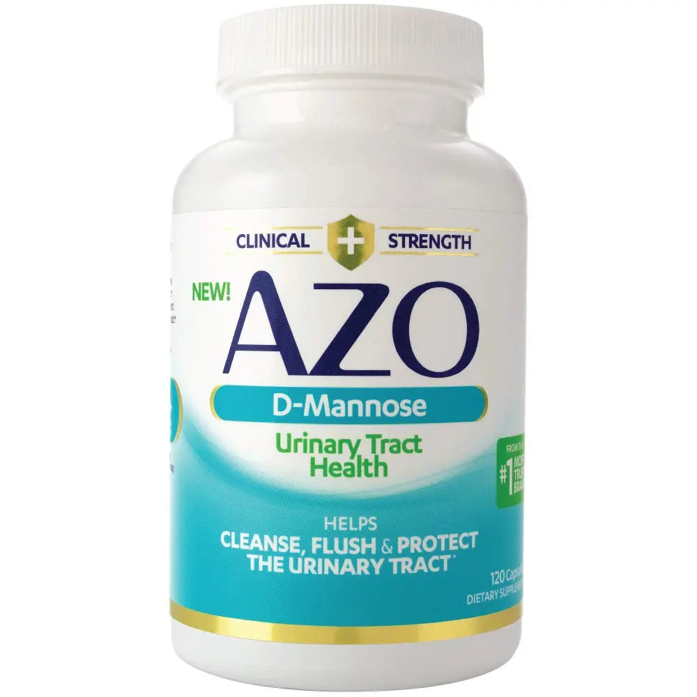 AZO D Mannose Urinary Tract Health, Cleanse, Flush & Protect The Urinary Tract & Cranberry Urinary Tract Health Supplement, 1 Serving = 1 Glass of Cranberry Juice, Sugar AZO uk supplements