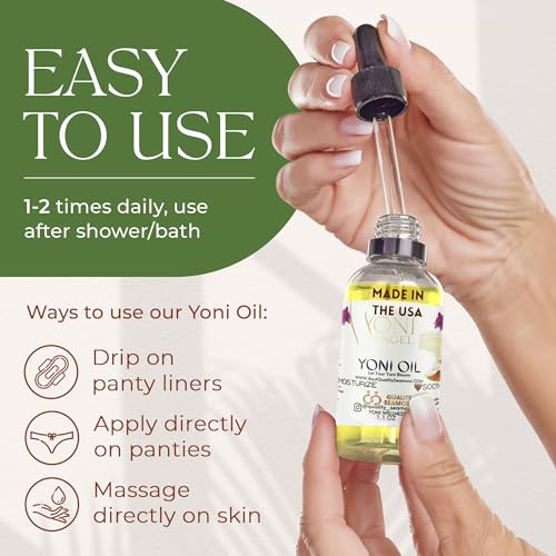 Natural Yoni Oil, Mint Fresh Feminine Care Oil, Reduces Odor, Restores pH Balance, All Natural, Herbal Yoni Quality Seamoss and Yoni Oil uk supplements