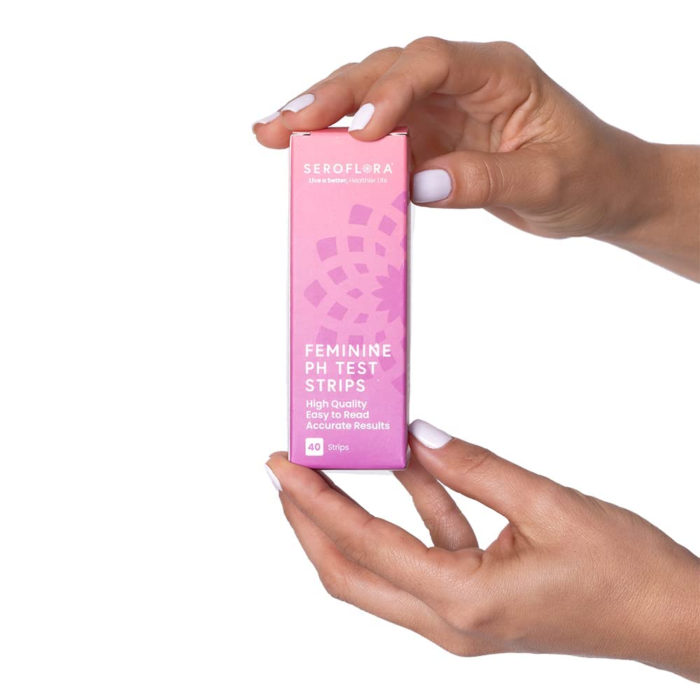 Seroflora Vaginal pH Test Strips for Women - Monitor Vaginal Health & Yeast Infection - Easy Seroflora uk supplements