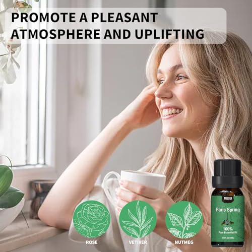 MISIJI Getting Power Essential Oils Set-Essential Oils for Diffuser for Home,Diffuser Oils Scents MISIJI uk supplements