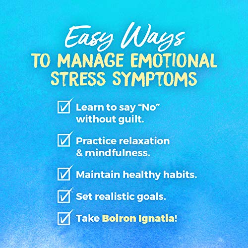 Boiron Ignatia Amara 30C Homeopathic Medicine for Relief from Emotional Stress, Hypersensitivity Boiron uk supplements