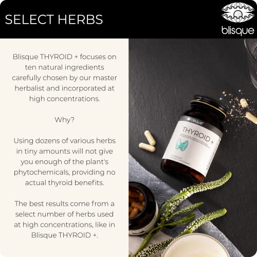Blisque – Thyroid Support Supplement Complex for Healthy Metabolism and Increased Energy Blisque uk supplements