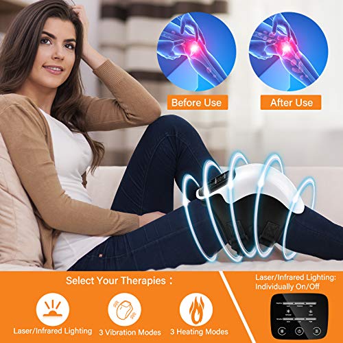 FORTHiQ Cordless Knee Massager, FDA Registered, Infrared Heat and Vibration Knee Pain Relief FORTHiQ uk supplements