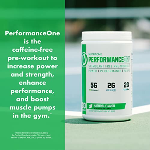 PerformanceOne Best Stimulant-Free Pre Workout Powder by NutraOne for Women and Men NutraOne Nutrition uk supplements