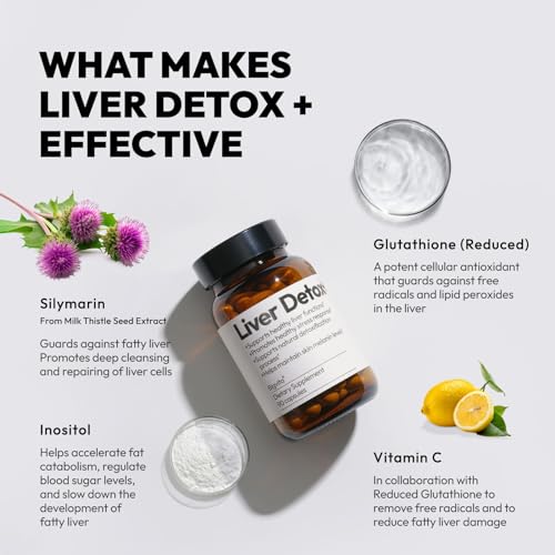 BigVita Liver Detox Vegan Gluten Free Liver Health Supplement Cleanse Detox & Repair BigVita uk supplements