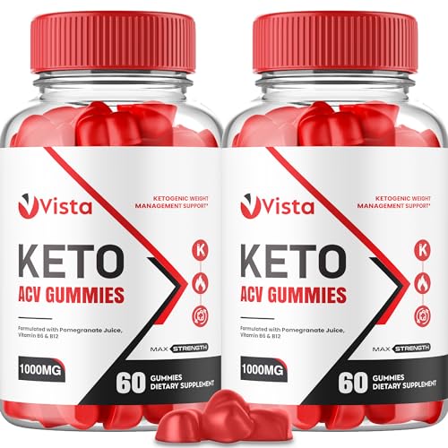 (2 Pack) Vista Keto Acv Gummies - Official Formula, Vegan - Vista Keto + Acv Gummies Healthly uk supplements