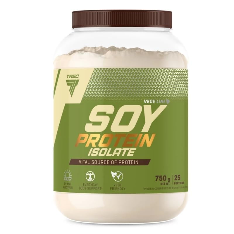 Soy Protein Isolate, Vanilla - 750g Trec Nutrition uk supplements