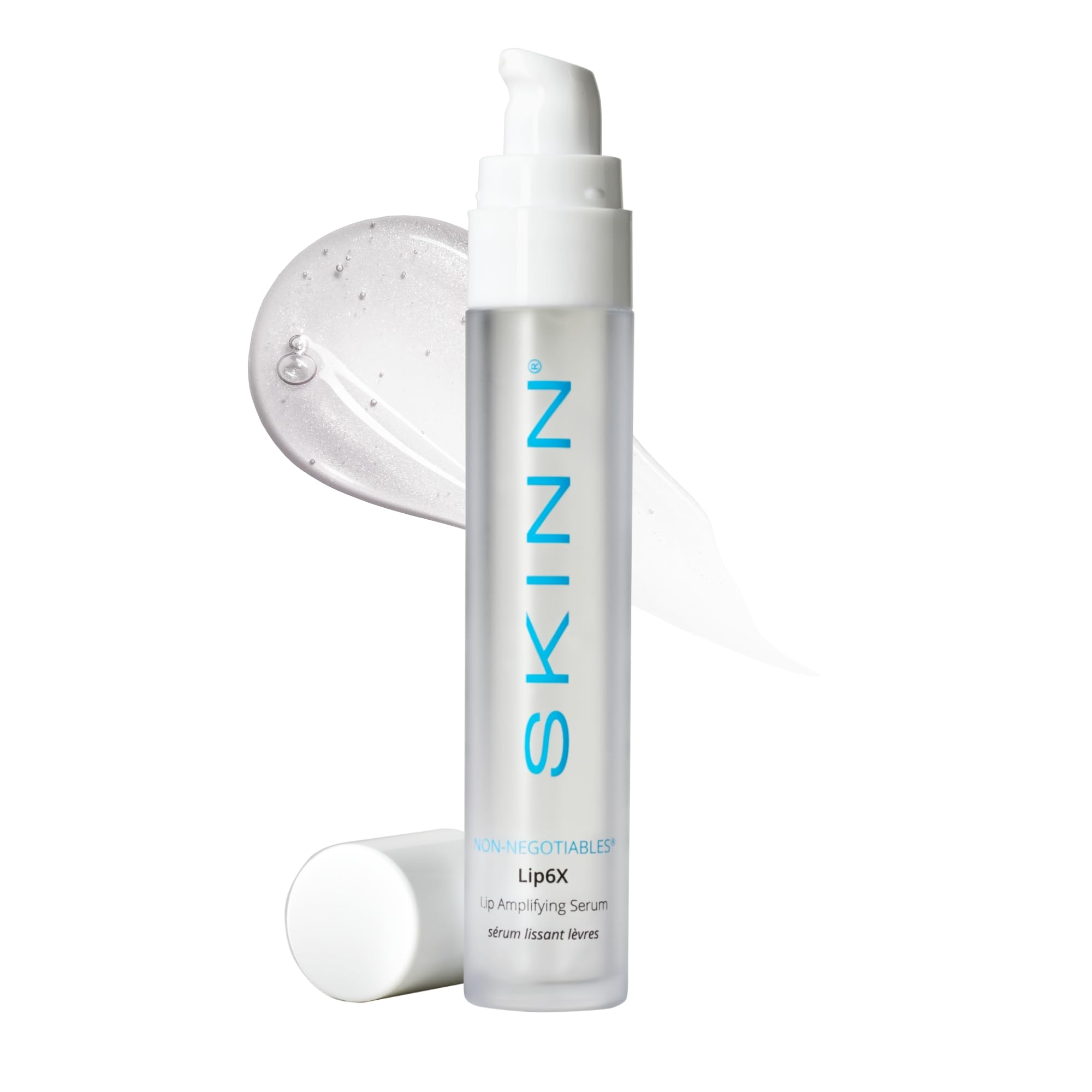 SKINN Lip Amplifying Serum, Lip6X with Peptides - Deep Moisturizing Serum Plumps, Hydrates & Smooths Lips & Boosts Collagen Production - Lip Care Products for Women SKINN uk supplements