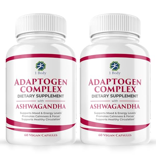 1 Body Adaptogen Complex Supplement with Ashwagandha 1 Body uk supplements
