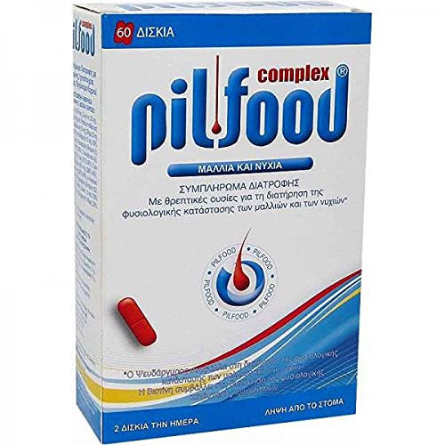 Pill Food Hair & Nails - 60 Capsules Generic uk supplements