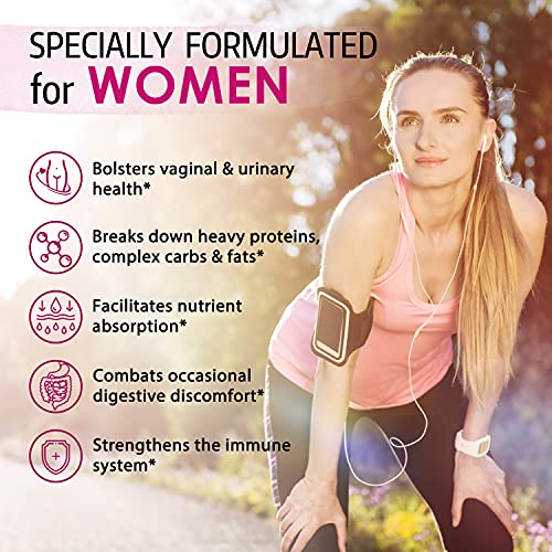 Bonawell Probiotics for Women 100B, with Organic Prebiotic, Cranberry for Feminine Health Bonawell uk supplements