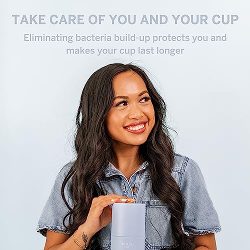 Pixie Menstrual Cup & Disc Steamer Sterilizer 2.0 - Kills 99.9% of Germs with Cleaner Steam Pixie Cup uk supplements