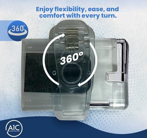 (2023-24 Model) A1C Pump Case, 360 Rotating Case for Tandem Tslim, t:Slim X2, t:Slim G4 PUG PROTECTIVE GEAR uk supplements