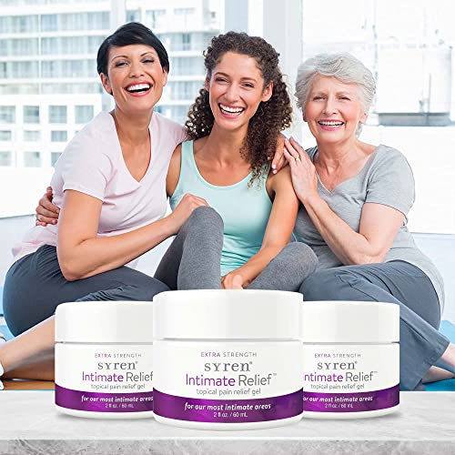 Syren Intimate Relief - Intimate Pain Relieving Gel - Relieves Vulva Pain, Throbbing, Spasms, Vaginal Dryness SYREN uk supplements