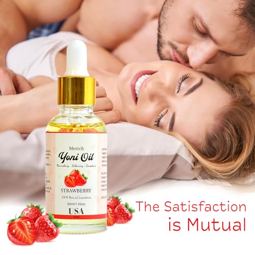 MERICH Natural Yoni Oil | Feminine Yoni Detox Oil | Naturally Scented Vaginal Oil | Restores pH Balance ANGELYCIA uk supplements