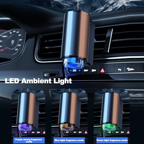 VEAREAR Smart Car Air Freshener Diffuser, Car Essential Oil Diffuser with 3 Adjustable Intensity Modes VEAREAR uk supplements