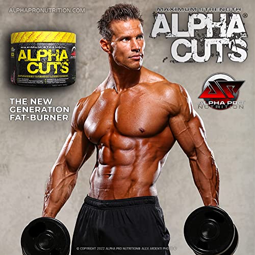Alpha Pro Nutrition Alpha Cuts Fat Burner Thermogenic Men Women Pre Cardio Workout Alpha Pro Nutrition uk supplements