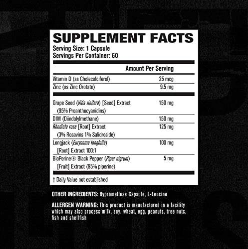 Jacked Factory Androsurge Estrogen Blocker & Testosterone Booster for Men -Grade Anti Jacked Factory uk supplements
