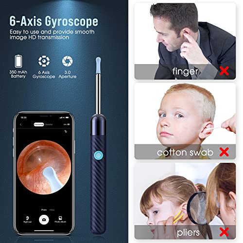 Ear Wax Removal - Earwax Remover Tool with 8 Pcs Ear Set - Ear Cleaner LEIPUT uk supplements