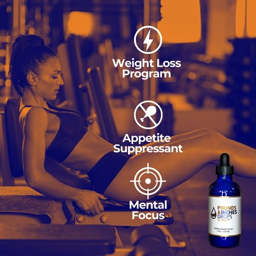 Dirobi Pounds and Inches Weight Management Drops, Liquid Supplement Pounds and Inches Drops uk supplements