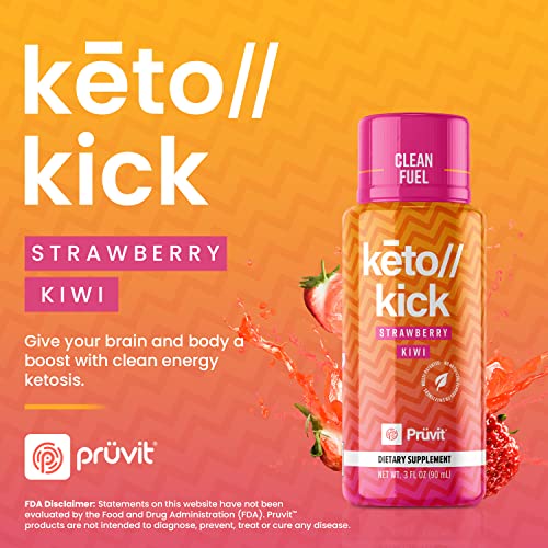 Pruvit Keto Kick Strawberry Kiwi Exogenous Ketones Exalt The Benefits of Natural Slim PRÜVIT uk supplements