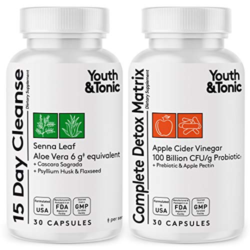 Youth & Tonic Colon Cleanser & Detox for Loss of Waste, Breaking The Plate Youth & Tonic uk supplements
