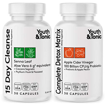 Youth & Tonic Colon Cleanser & Detox for Loss of Waste, Breaking The Plate Youth & Tonic uk supplements