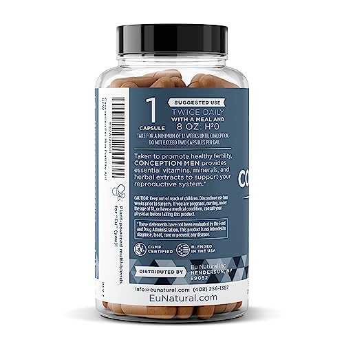 Conception For Him – Fertility Supplements for Men, Male Fertility Booster & Prenatal Eu Natural uk supplements