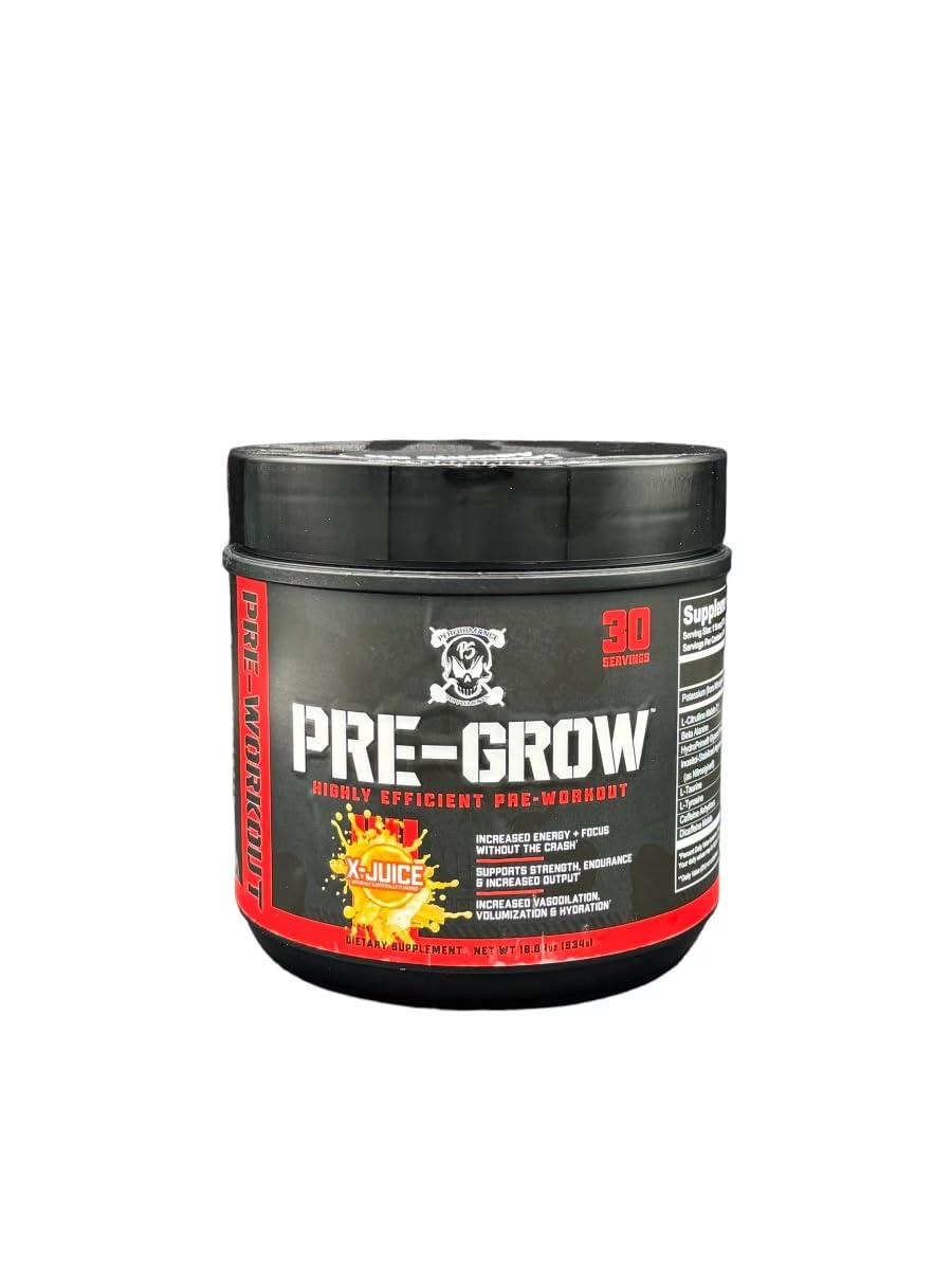 Performance Supplements Pre-Grow Highly Efficient Pre Workout 30 Servings 18.84 OZ Performance Supplements uk supplements