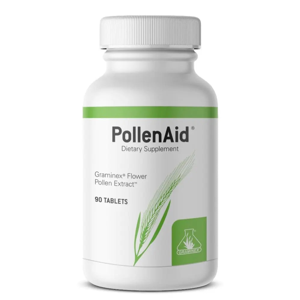 Graminex PollenAid Prostate Supplement: All Natural Prostate Support for Bladder Control & Urinary Tract Health, Rye Pollen Extract Made in USA, 90 Tablets (Pack of 2) Graminex uk supplements