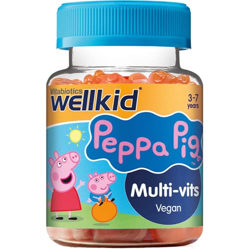Wellkid Peppa Pig Chewable Gummy Vitamins by Vitabiotics - UK's No. 1 Vitamin Company Wellkid uk supplements