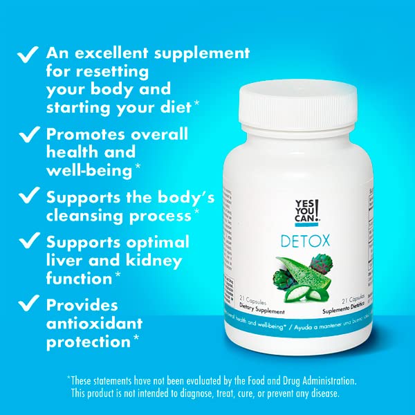 Yes You Can! Natural Detox Cleanse - Daily Cleanse Supplement for Men & Women Yes You Can! uk supplements