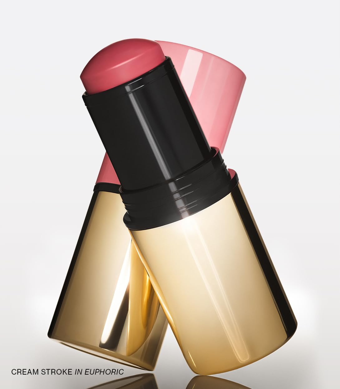 MAKE Beauty Cream Stroke Cream Blush Stick for Cheeks - Vibrant yet Natural Soft Matte Finish - Shade Rouge Moon, Berry Plum Blush Makeup MAKE uk supplements